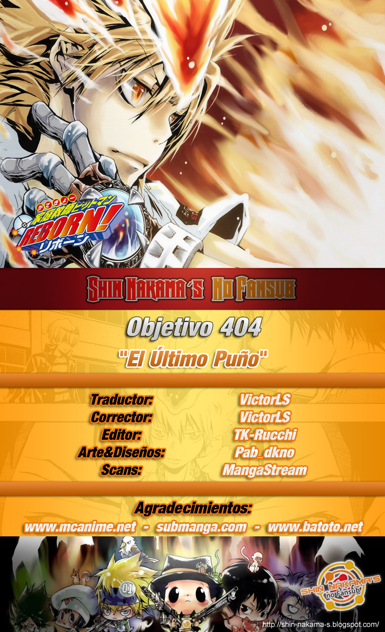 Katekyo Hitman Reborn!-Chapter 404